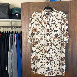 Floral Button-Up Pacsun - XL